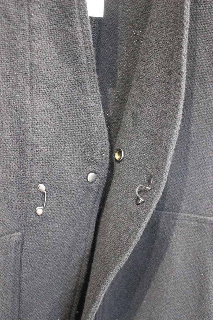 ジャケット・アウター Ancellm W/S COLLARLESS JACKET/BLACK