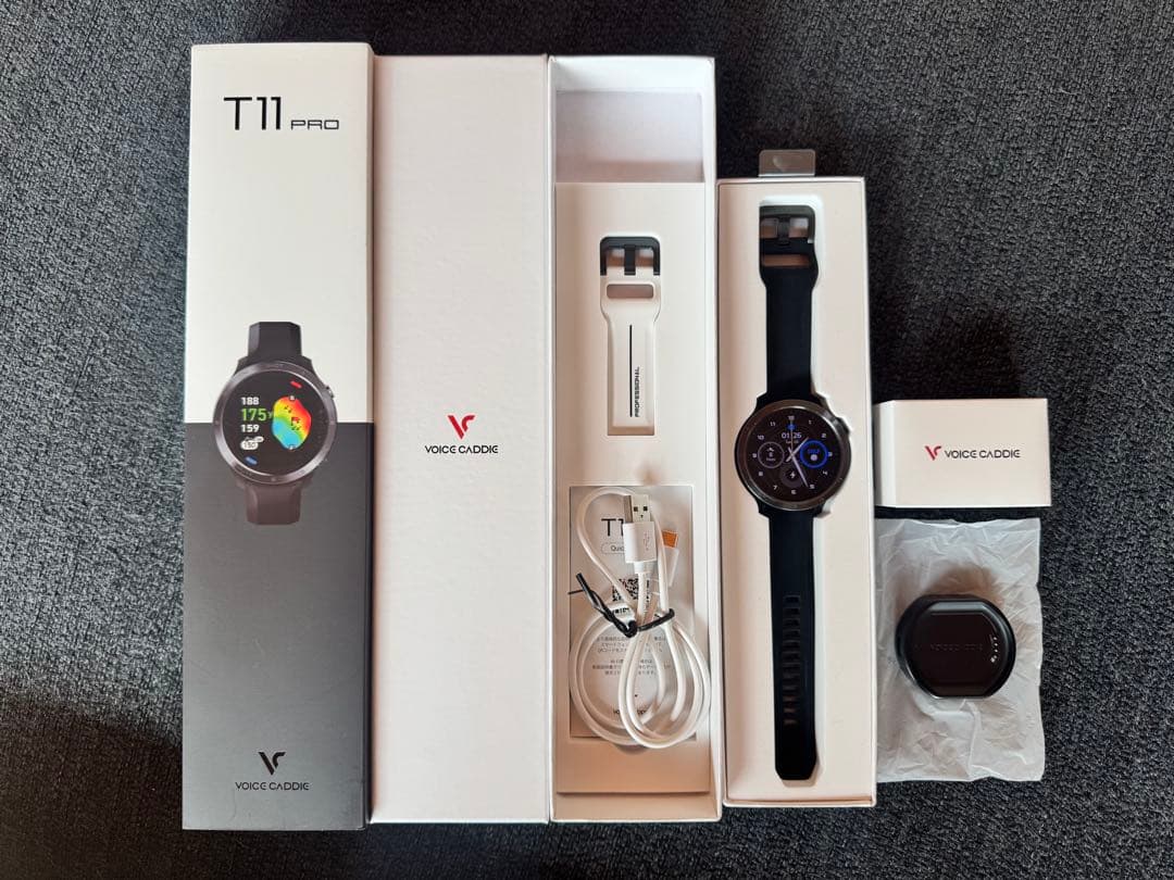 【美品】VOICE CADDIE T11 PRO GPSナビウォッチ