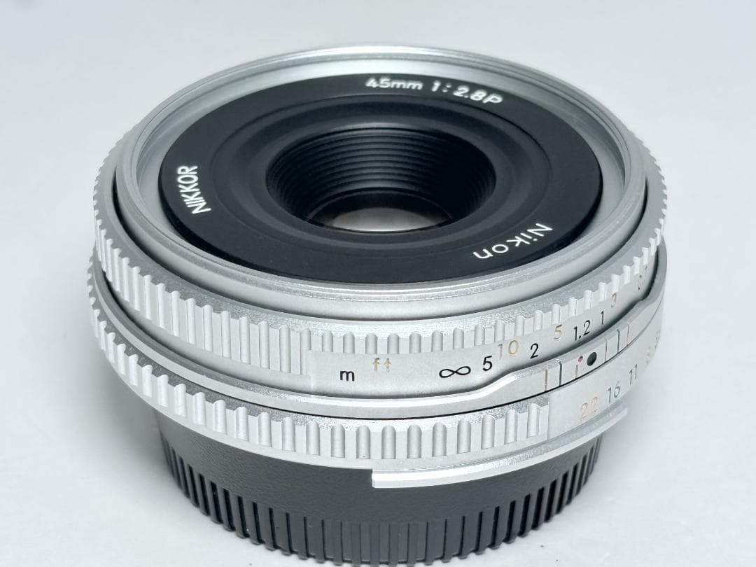 新品級 ニコン Ai-S NIKKOR 45mm F2.8 P シルバー