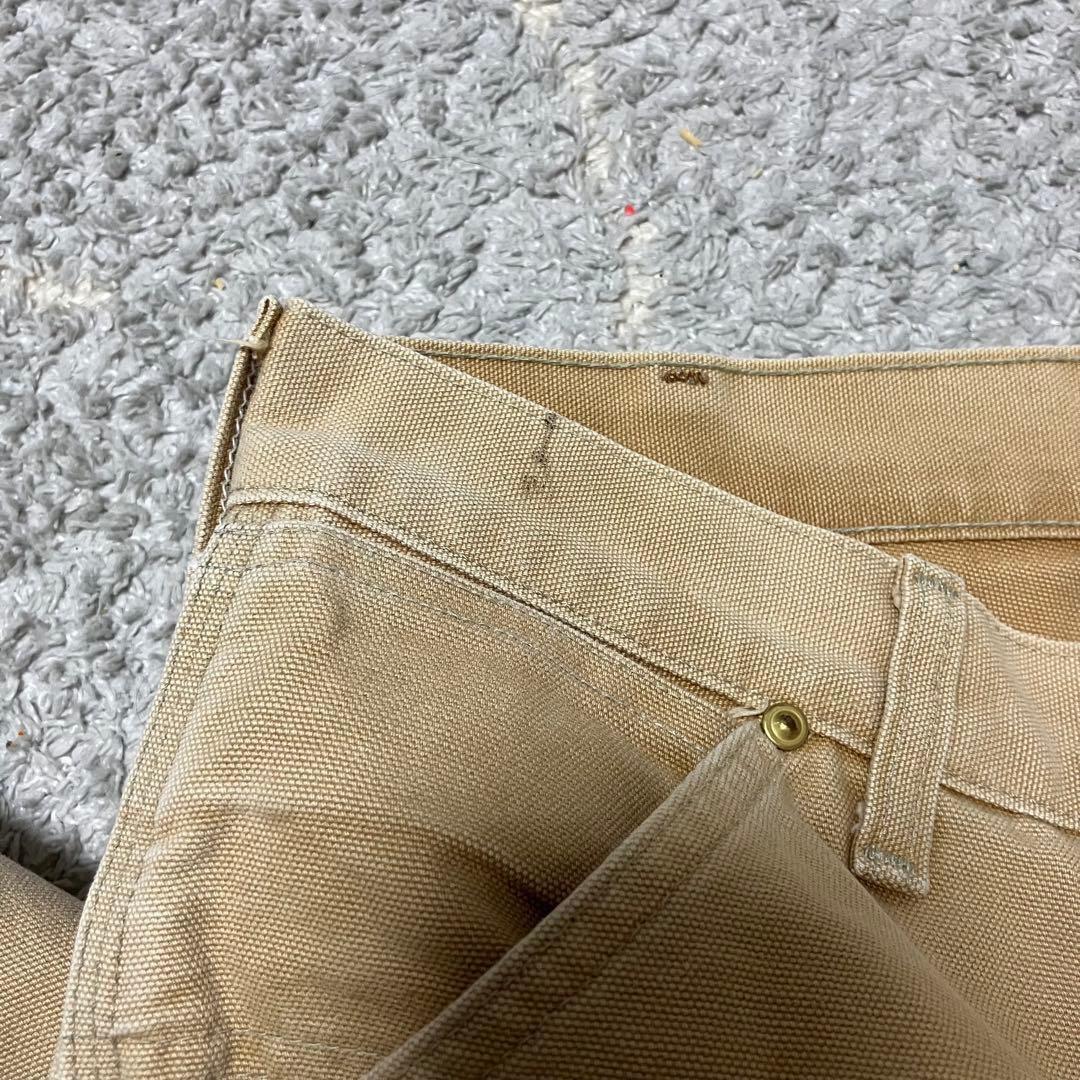 カーハート　ダブルニーペインターパンツ　30×34　USA アメリカ製　古着