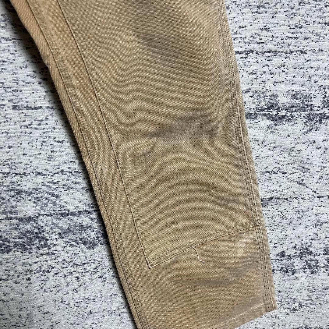 カーハート　ダブルニーペインターパンツ　30×34　USA アメリカ製　古着