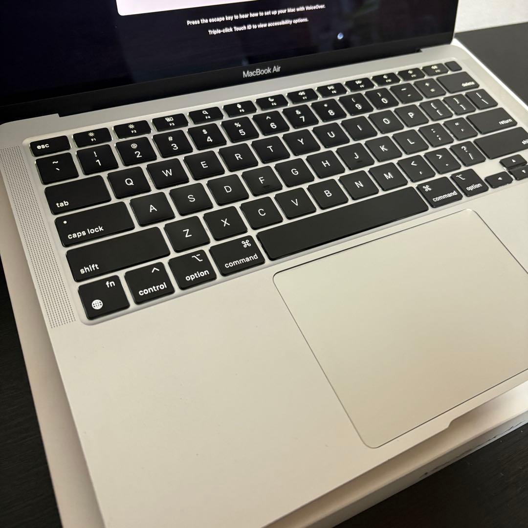 【美品】MacBook Air M1 2020/256GB/USキーボード