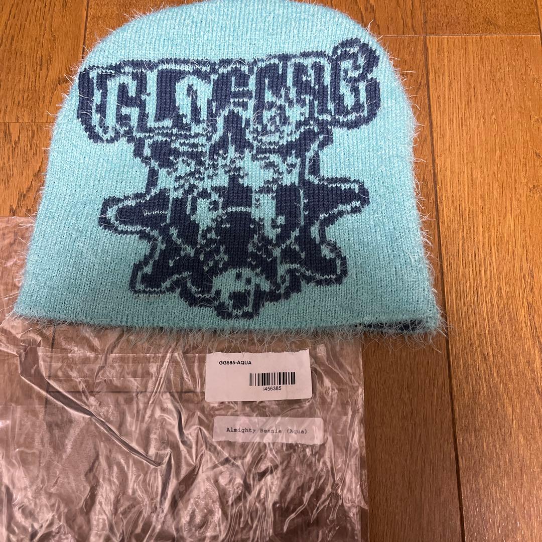 glo gang ビーニー macra 水色 ライトブルー