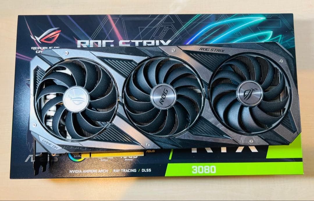 グラフィックボード・グラボ・ビデオカード ASUS ROG-STRIX-RTX3080-O10G-V2-GAMING