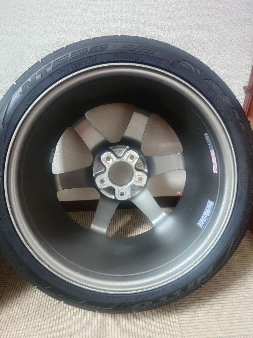 RAYS TE37 SL 18 9.5J 35 タイヤ 265 35 18