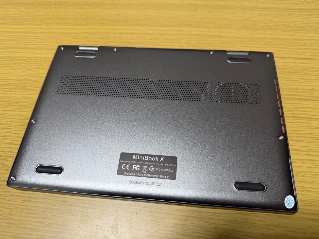 CHUWI MiniBook X N150 16GB 512GB ノートPC