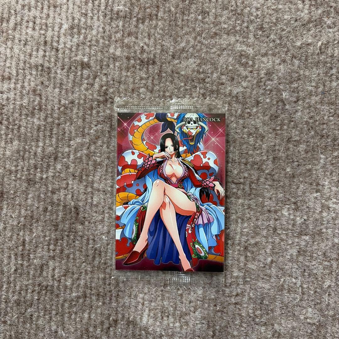 ワンピースウエハースカードのハンコック1枚