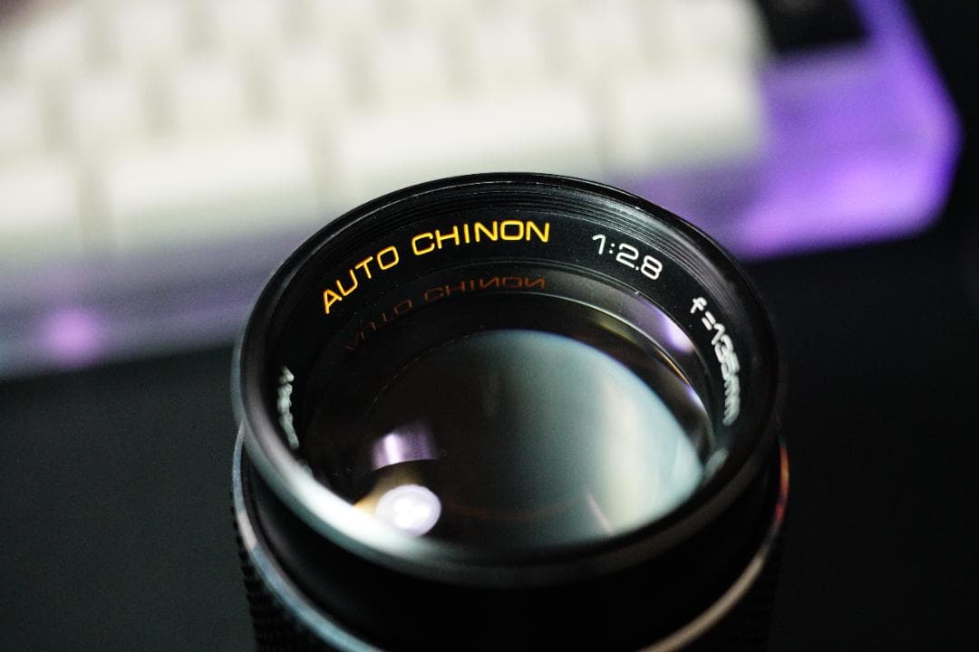 AUTO CHINON チノン 135mm F2.8 M42マウント