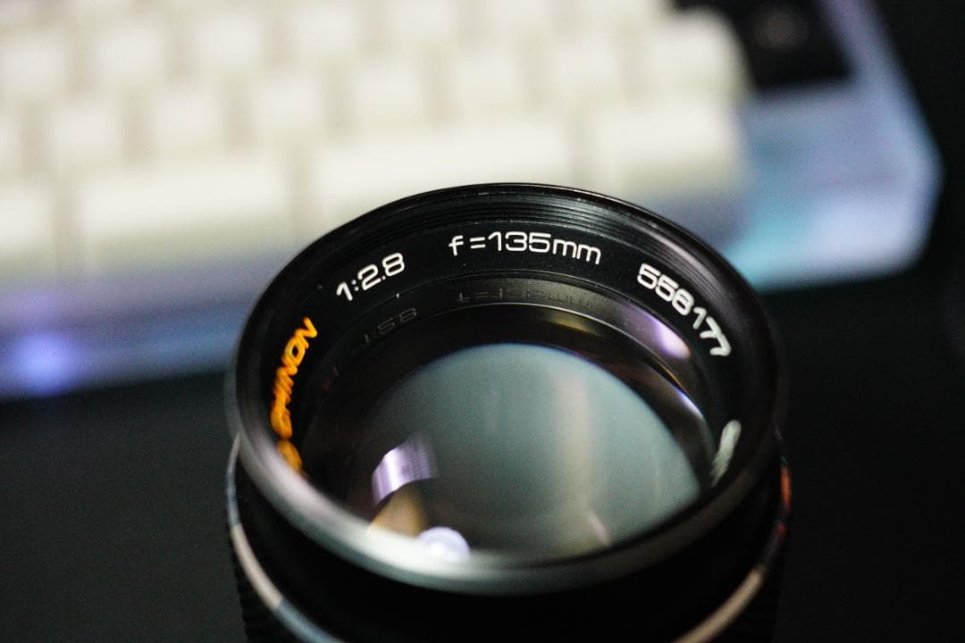 AUTO CHINON チノン 135mm F2.8 M42マウント