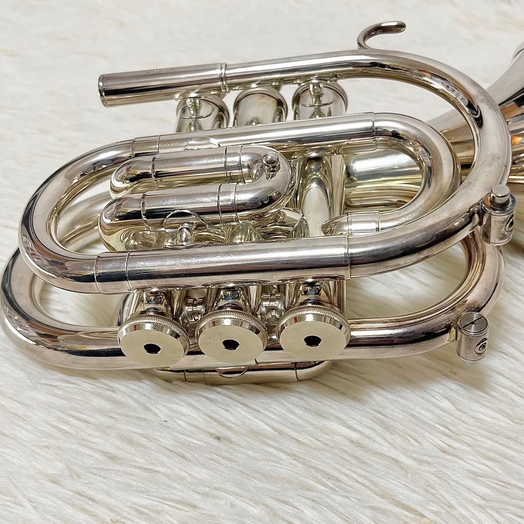 【美品】JUPITER JPT-416 ポケットトランペット ハードケース付