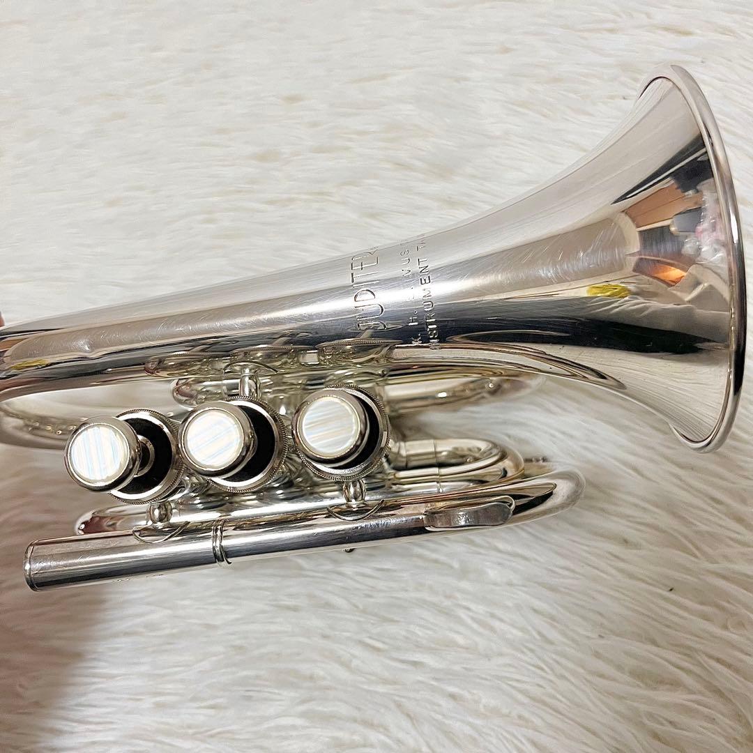 【美品】JUPITER JPT-416 ポケットトランペット ハードケース付