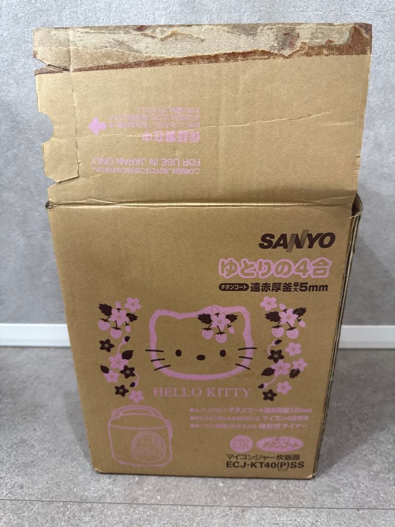 SANYO ECJ-KT40 ハローキティ炊飯器 0.72L