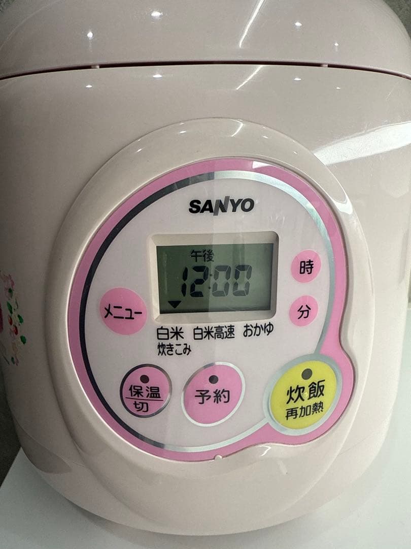 SANYO ECJ-KT40 ハローキティ炊飯器 0.72L