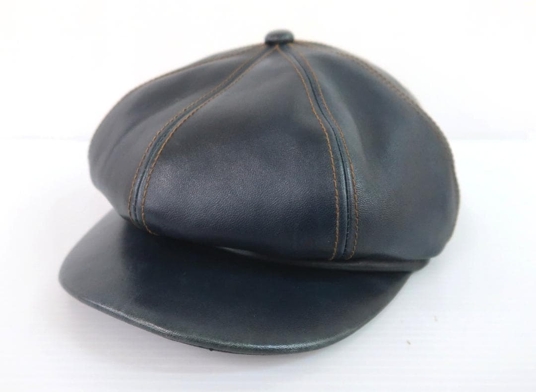 Y'2 LEATHER ワイツーレザー インディゴホースキャスケット【G】.