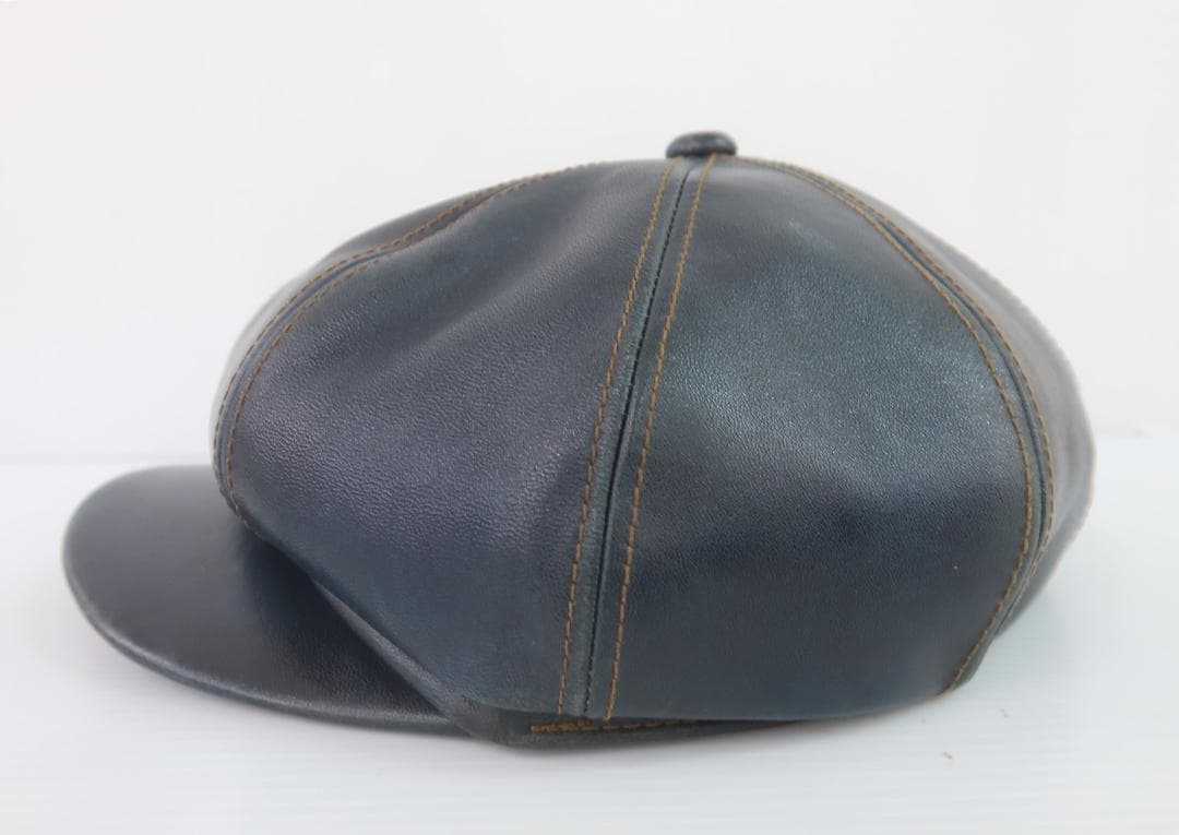 Y'2 LEATHER ワイツーレザー インディゴホースキャスケット【G】.