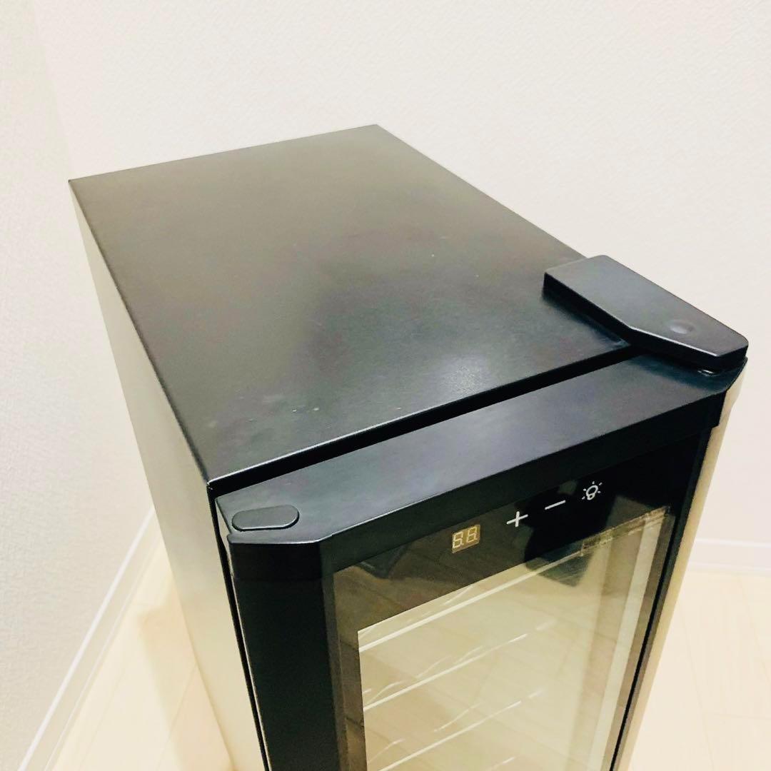 電子　ミニワインクーラー　WCE-12B 40L 12本