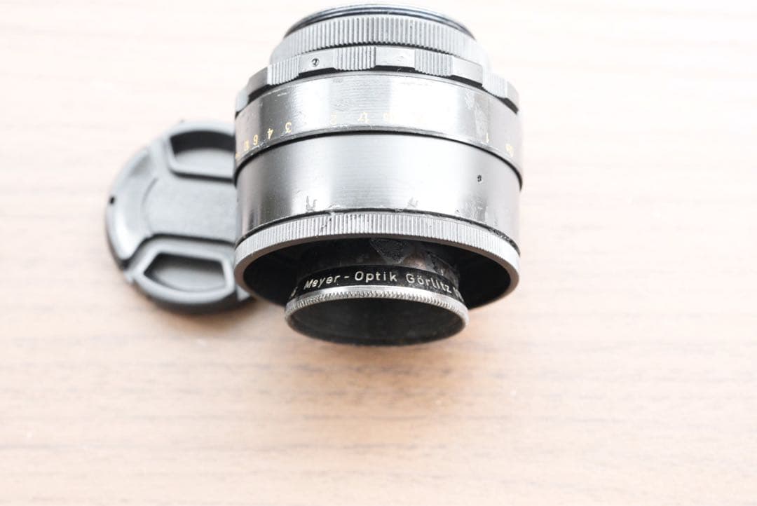 改造レンズ Helioplan 55mm f4.5 M42マウント