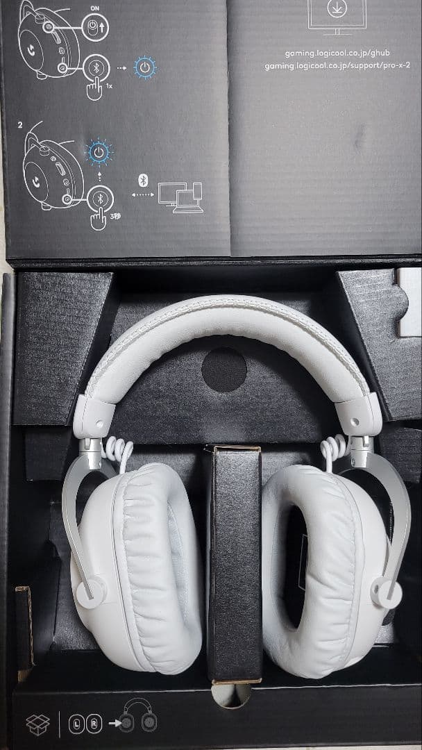 【故障】Logitech PRO X2 LIGHTSPEED ホワイト