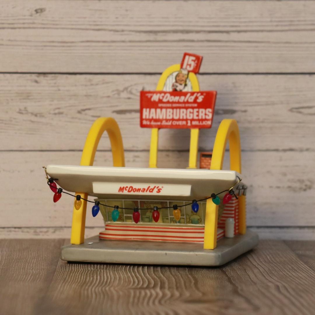 マクドナルド McDonald's ライト付きセラミックレストラン ライト