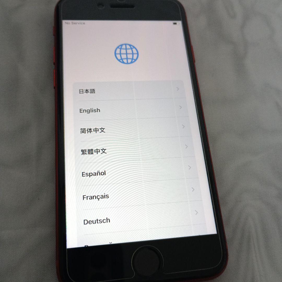 ※ジャンク品　iPhone SE3　レッド　64GB SIMフリー