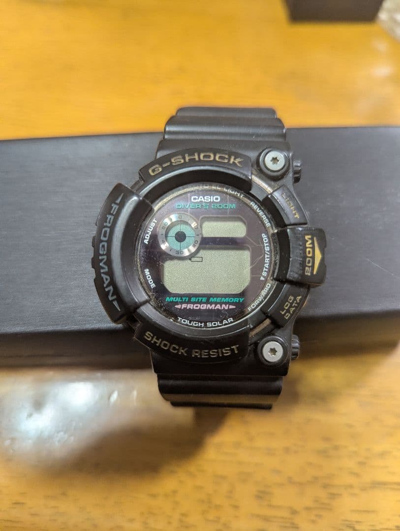 ★カシオ G-SHOCK フロッグマン タフソーラー GW-200 動作未確認