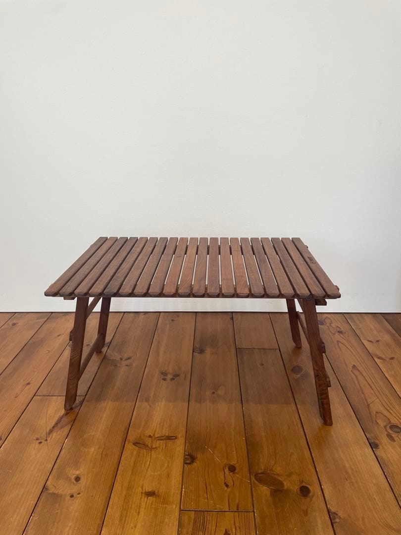 キャンプマニアプロダクツ　ウォールナットテーブル　①