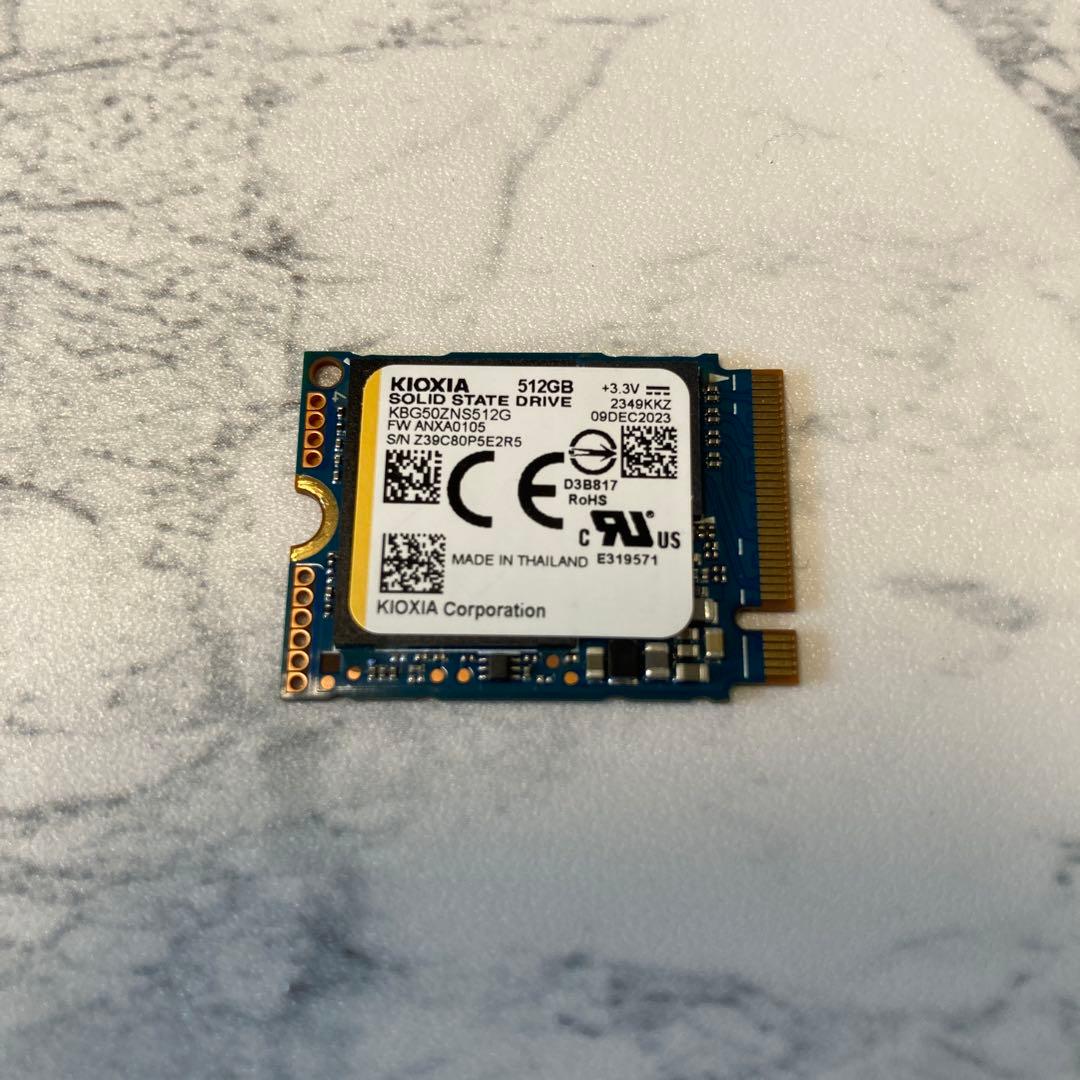 KIOXIA 512GB 内蔵型SSD M.2