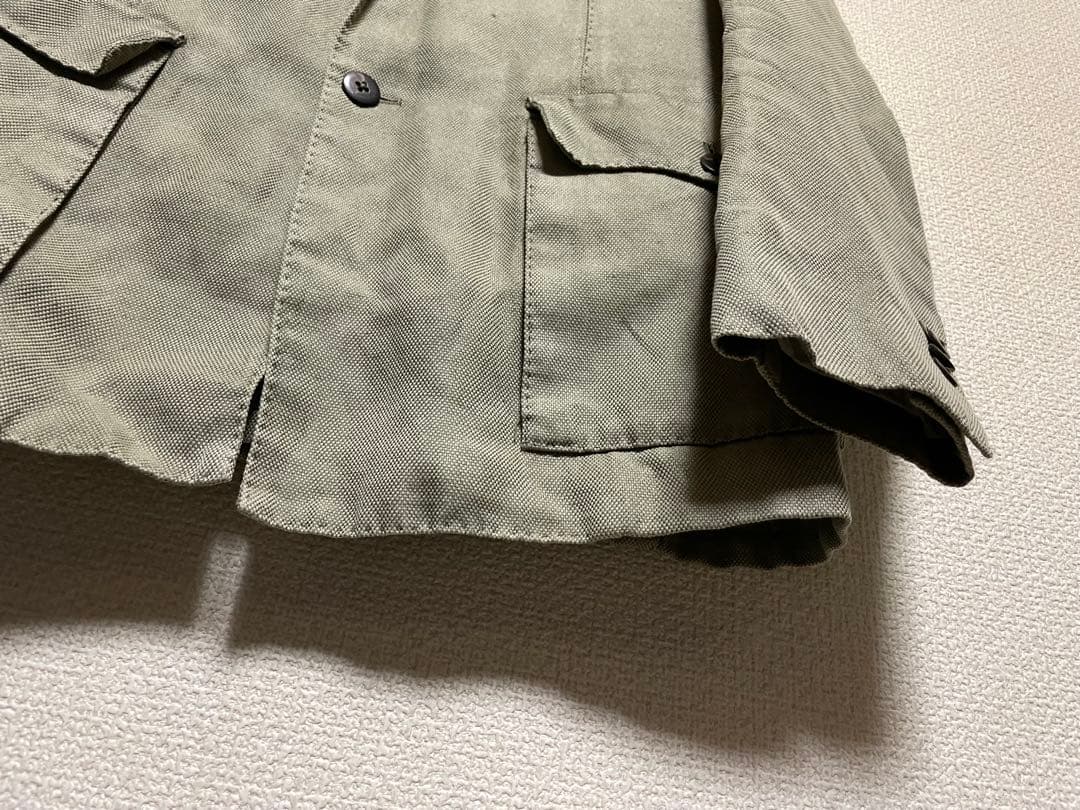 ラルディーニ サファリジャケット タリアトーレ コットンリネン 50