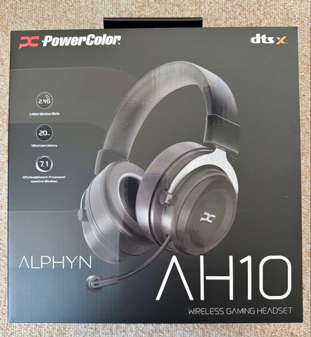 新品 PowerColor ALPHYN AH10 ゲーミングヘッドホン