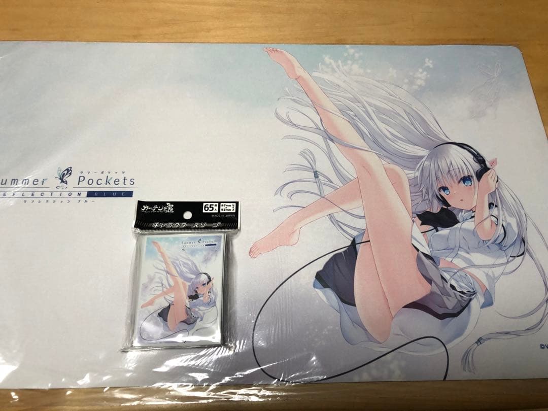 サマーポケッツ 鳴瀬しろは カードスリーブ 、マットカーテン魂 サマポケ