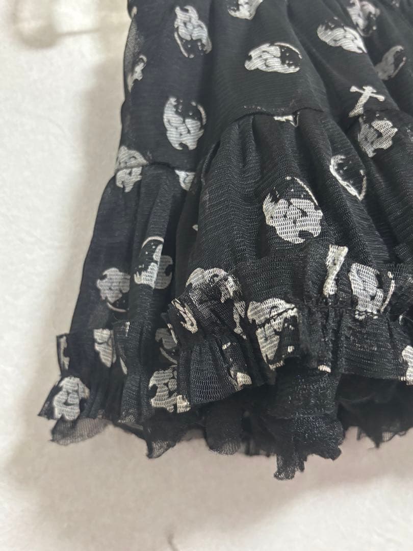 tutuHA チュチュア 骸骨パニエ Gal Vkei 【稀少品】