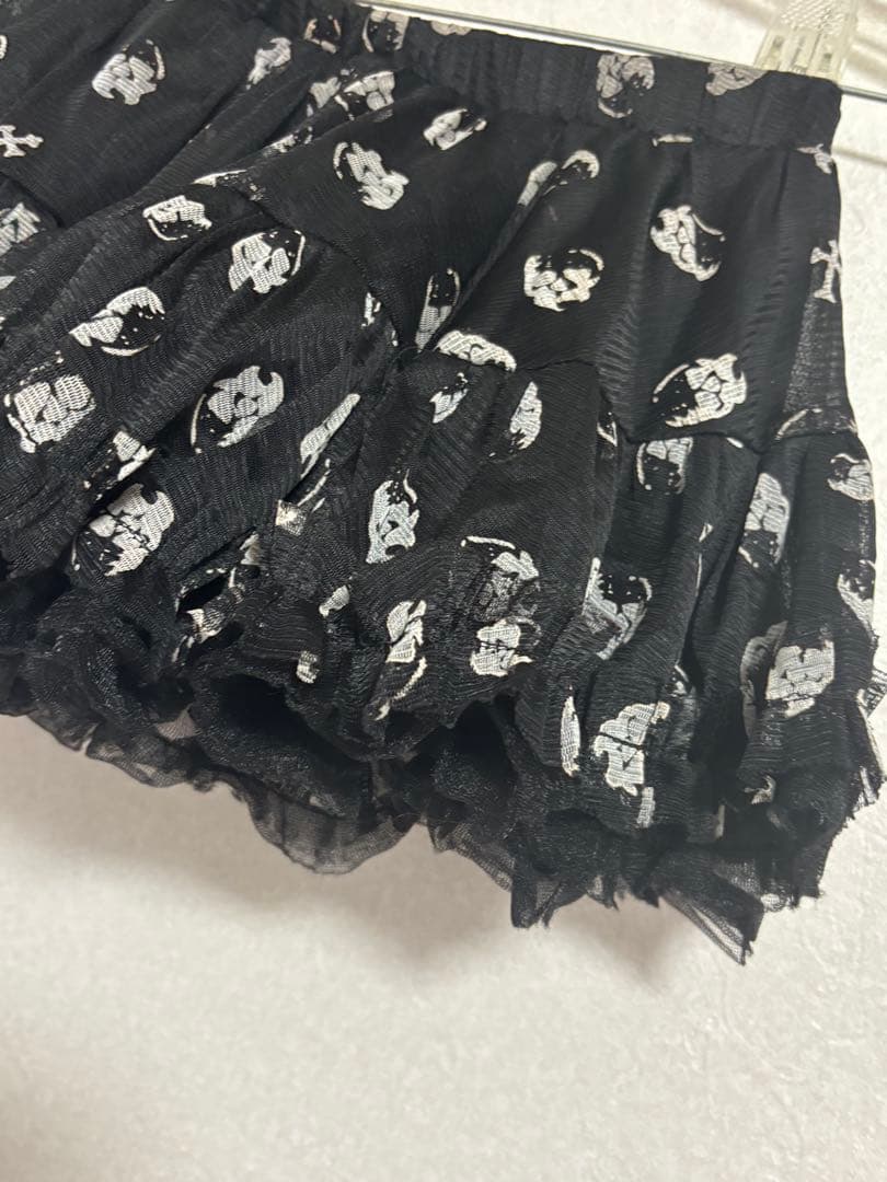 tutuHA チュチュア 骸骨パニエ Gal Vkei 【稀少品】