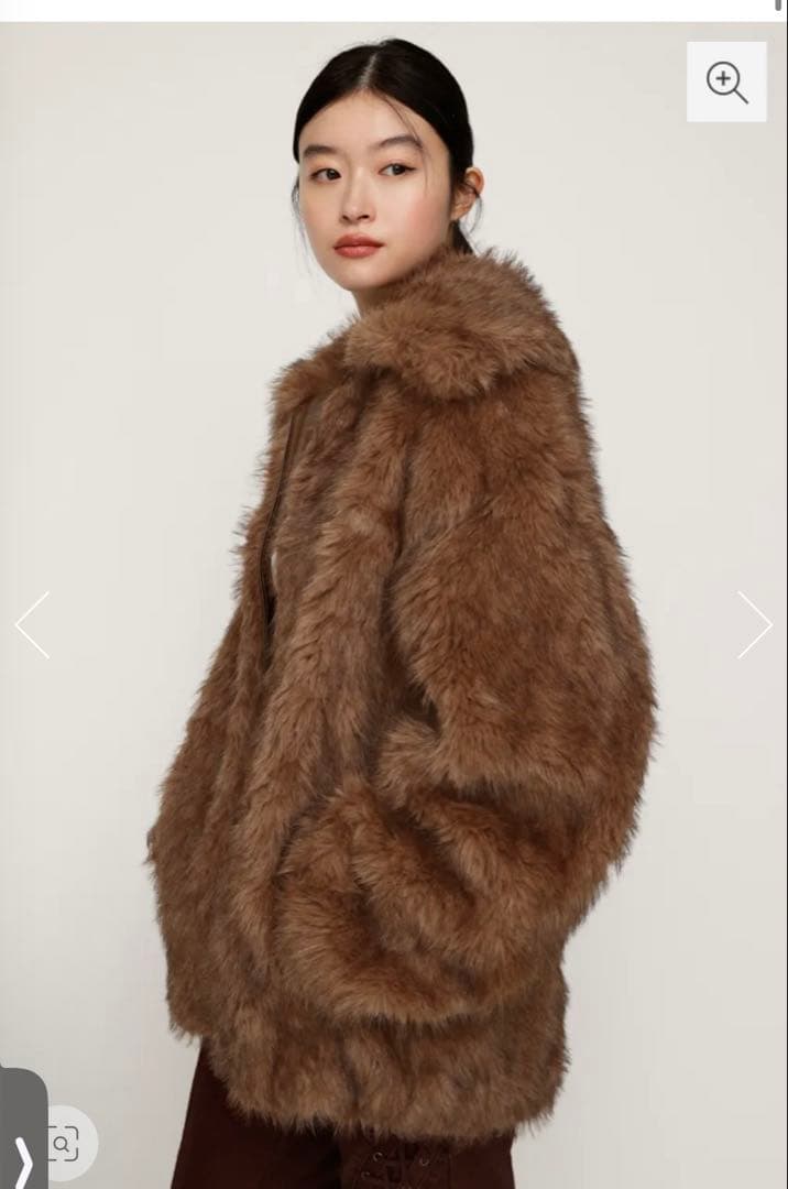 新作【岩瀬洋志さん着用アイテム】BIG COLLAR FUR コート