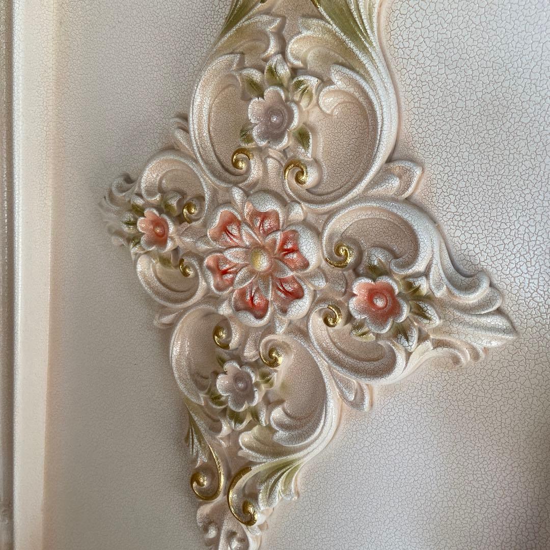 4段チェスト　ロココ調　猫脚 プリンセス ヨーロピアン 姫系③