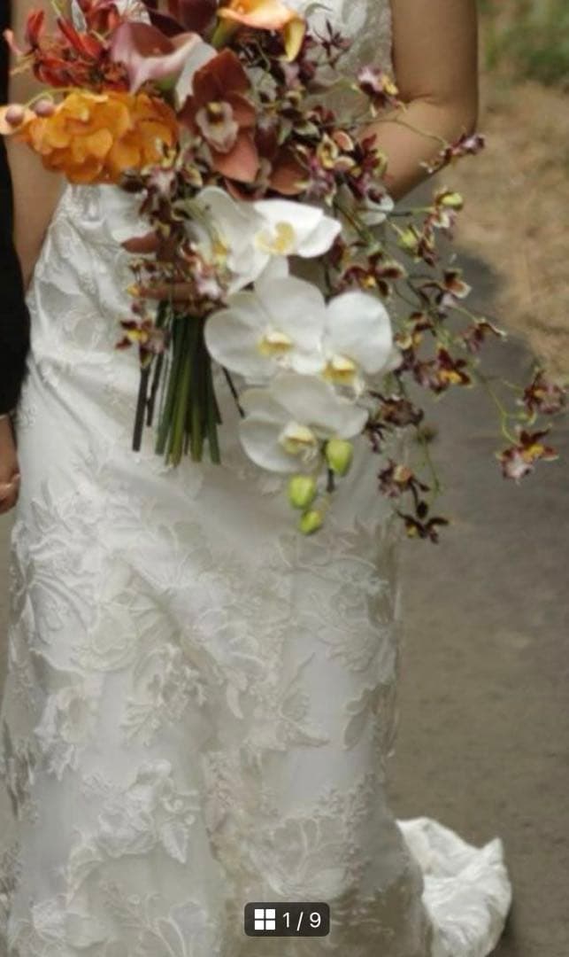 ウエディングブーケ　アーティフィシャルフラワー