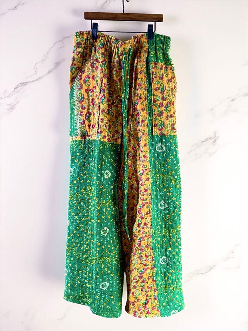 カンタキルト ラリーキルト カンタキルトパンツ ヴィンテージ ハンドメイド