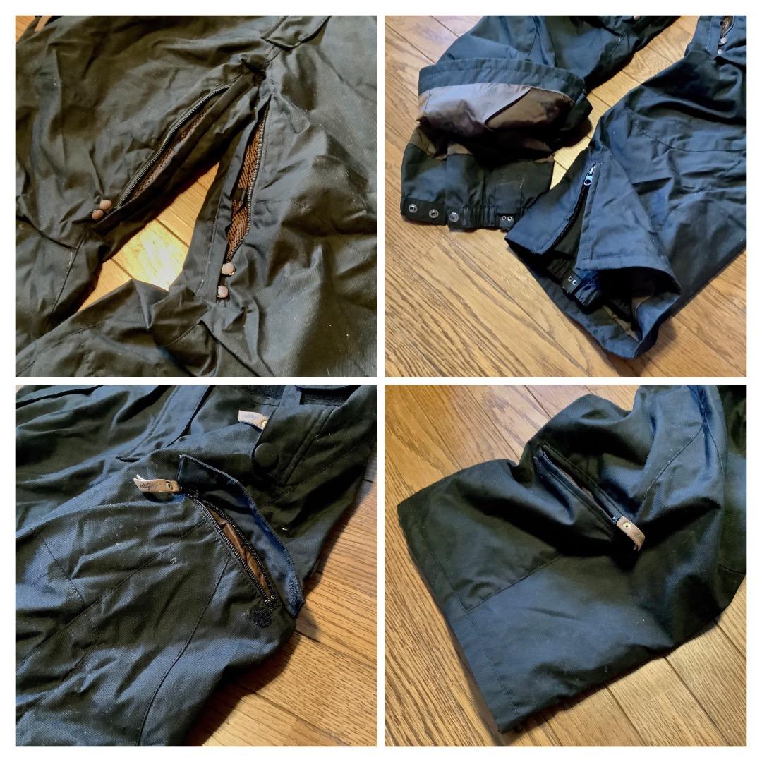 ミストラル　レディース　M　スノーボードウェア　ブラック　つなぎ　ジャンプスーツ