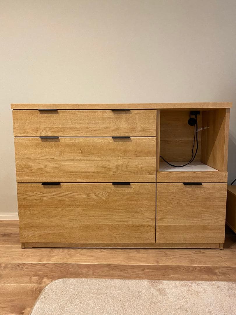 （送料込）ニトリ　カップボード　エトナ　120