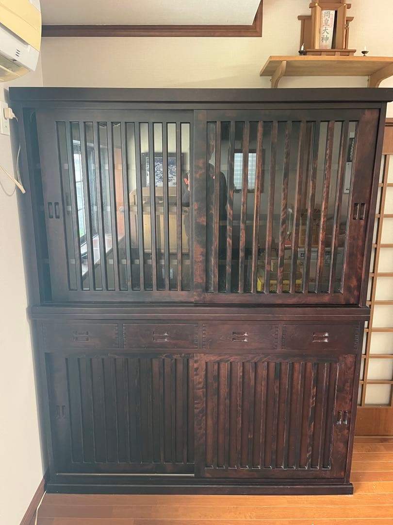 民芸家具　和光　NEW北樹　水屋150K上質な和の空間づくりにおすすめの水屋箪笥