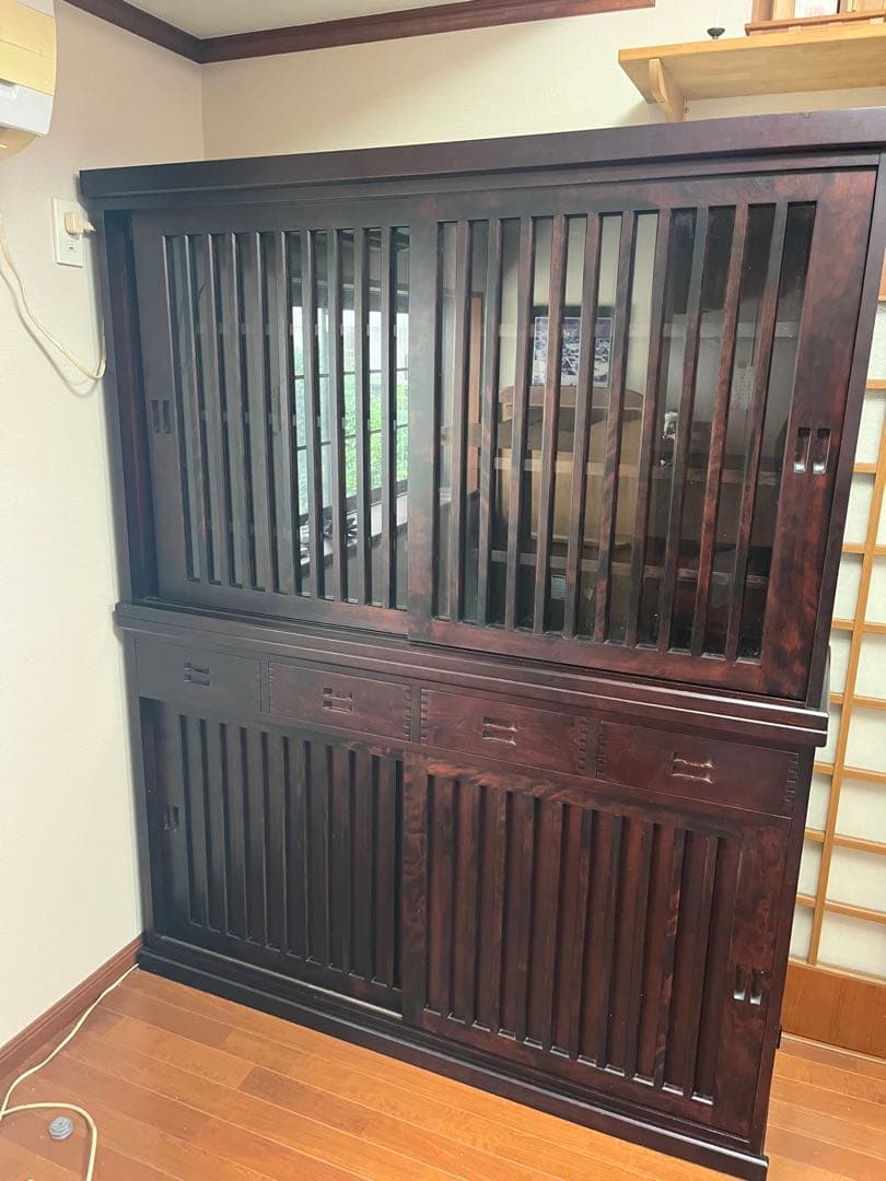 民芸家具　和光　NEW北樹　水屋150K上質な和の空間づくりにおすすめの水屋箪笥