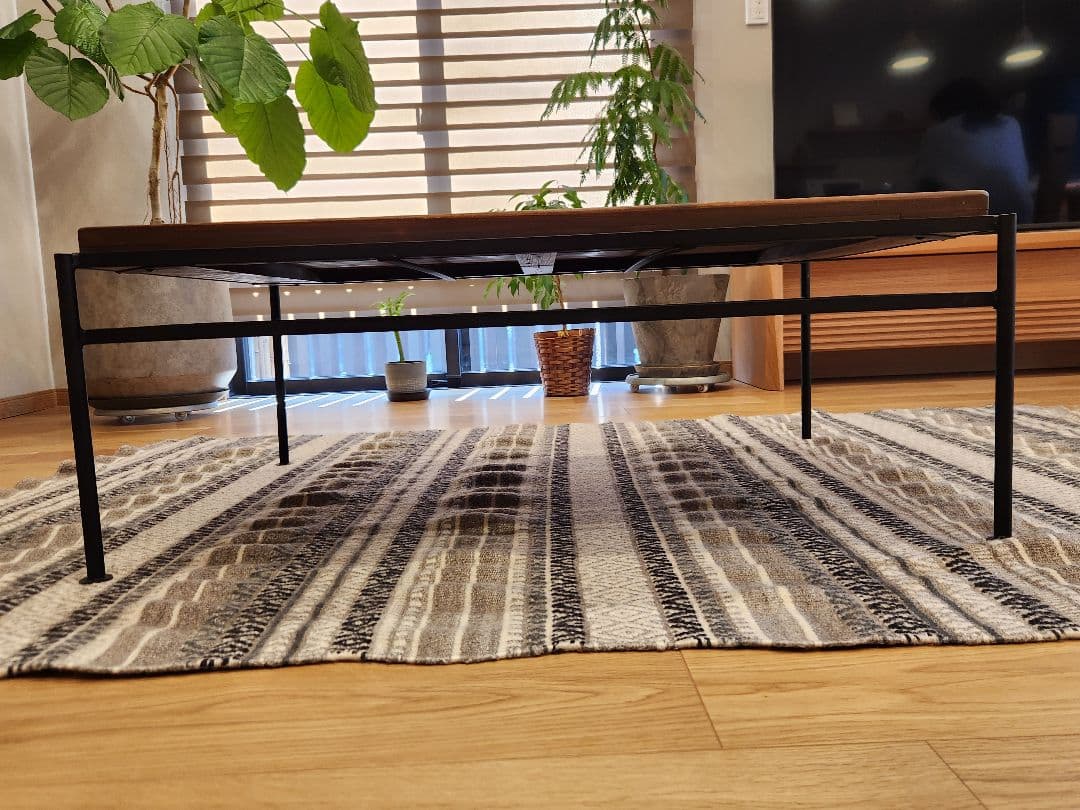 【格安提供】東馬　KeLT　ヴィンテージ　木製　ローテーブル　リビングテーブル