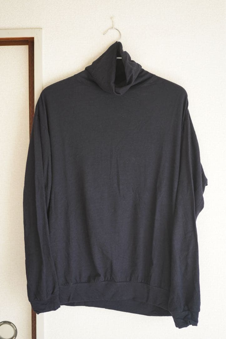 COMOLI ウール天竺 長袖タートルネック size3