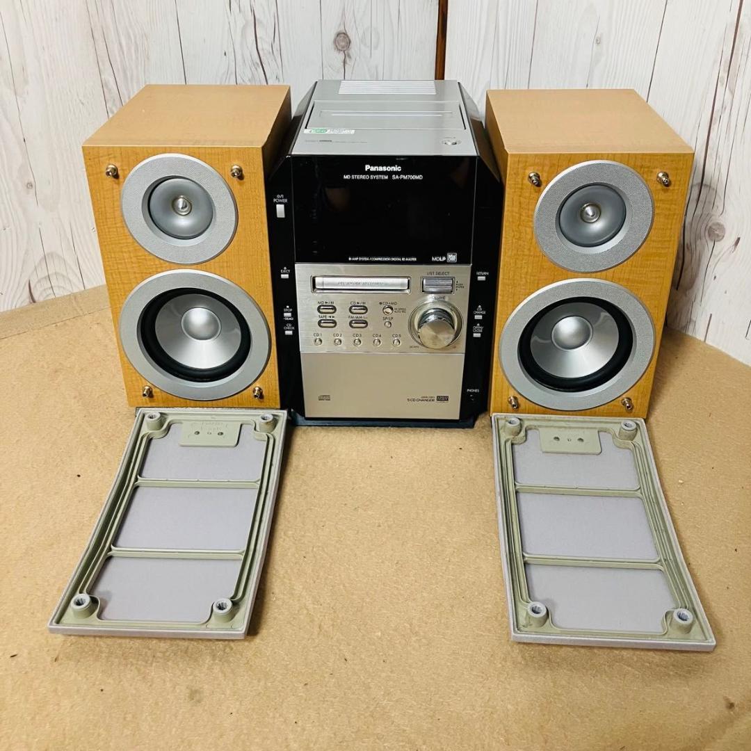 【動作品】Panasonic システムコンポ SC-PM700MD-S リモコン