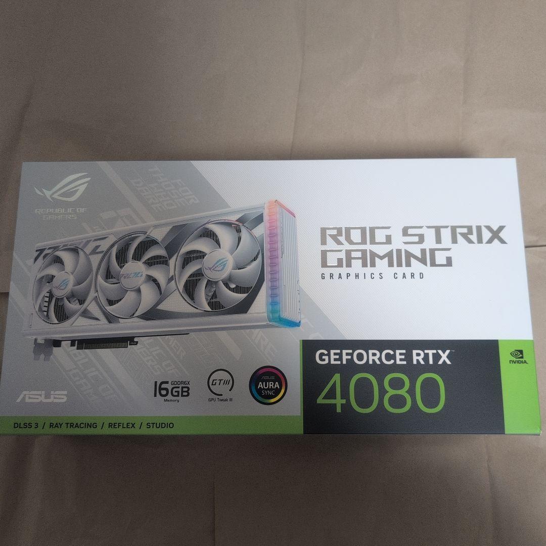 グラフィックボード・グラボ・ビデオカード ASUS ROG STRIX RTX 4080 GAMING WHITE