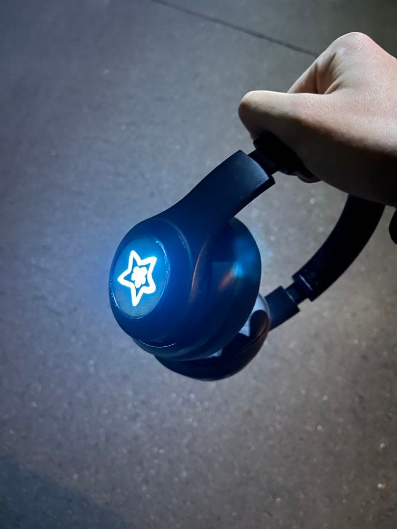 starteam ヘッドホン　スターチーム　黒