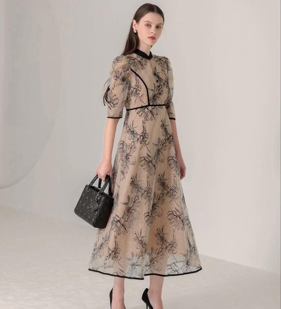 【LEJA】ドレス　ワンピース　お呼ばれドレス　パーティードレス