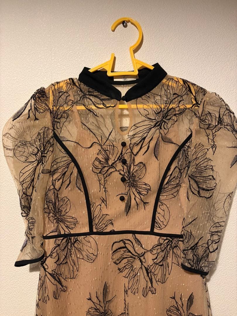 【LEJA】ドレス　ワンピース　お呼ばれドレス　パーティードレス