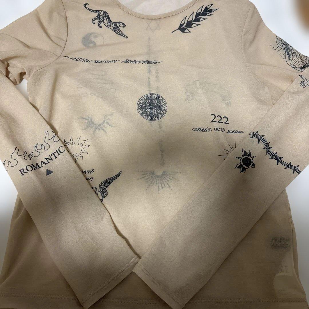 メゾンスペシャル　シースルー　人気トップス