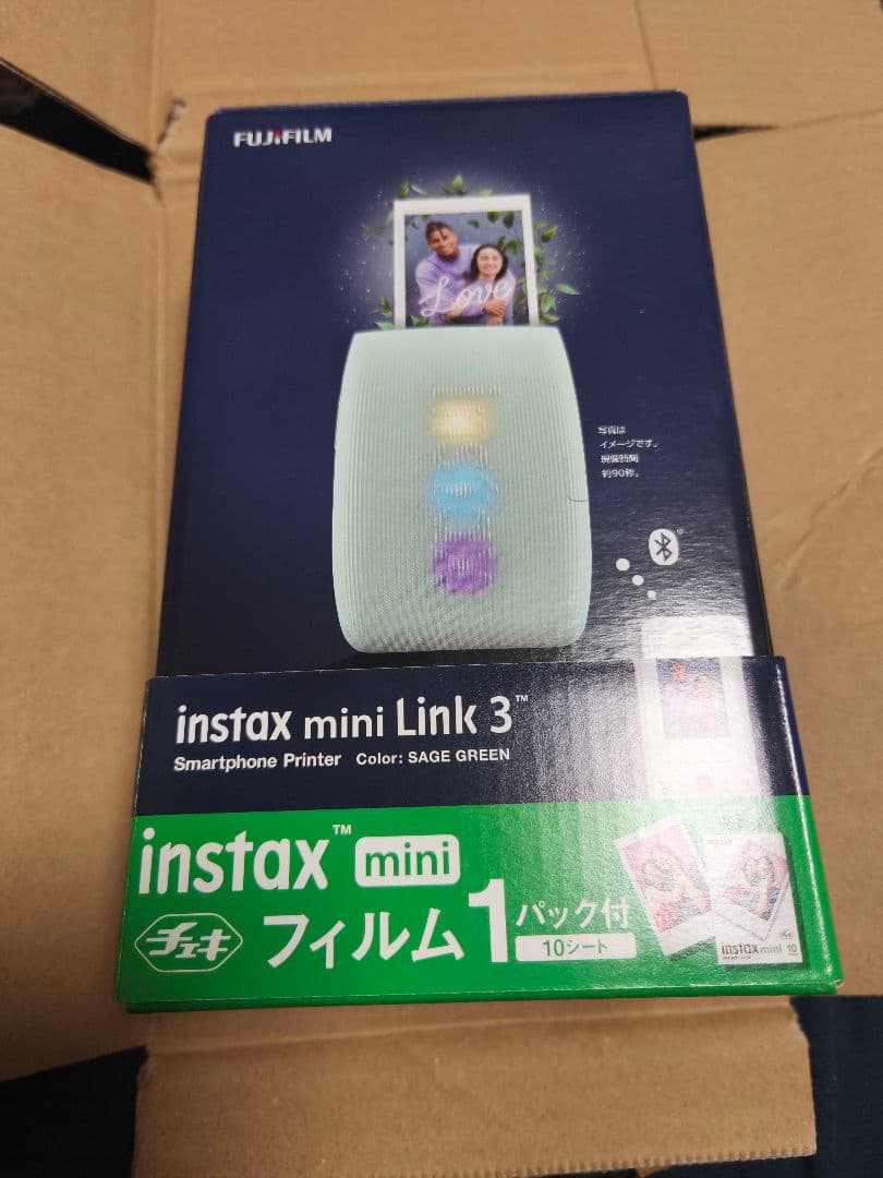 instax mini Link3 スマホチェキプリンター フィルム10枚セット