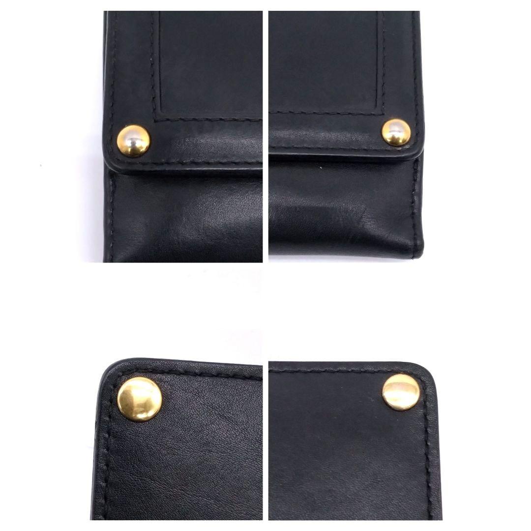 GUCCI 長財布 ハートクレスト ハートロゴ金具 可愛い 黒 208566